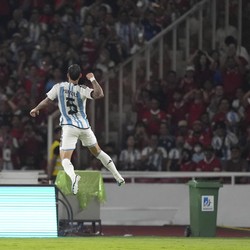 Paredes Cetak Gol Pertama, Skor Indonesia Vs Argentina 0-1