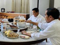 Jokowi Cerita Makan Bareng Prabowo di Bogor: Bahas Politik
