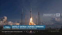 Video: Satelit Satria-1 Sukses Terbang Dibawa Roket Elon Musk