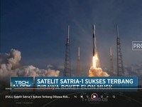 Video: Satelit Satria-1 Sukses Terbang Dibawa Roket Elon Musk