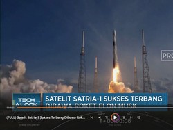Video: Satelit Satria-1 Sukses Terbang Dibawa Roket Elon Musk