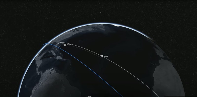 Satelit Republik Indonesia (Satria)-1 telah meluncur. Satelit Republik Indonesia (Satria)-1 telah meluncur. (YouTube/SpaceX)