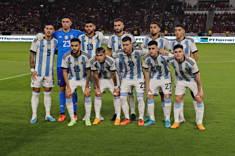 Press Conference Timnas Indonesia vs Timnas Argentina (CNBC Indonesia/Rindi Salsabila)