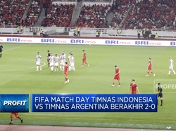 FIFA Match Day Indonesia Vs Timnas Argentina Berakhir 2-0
