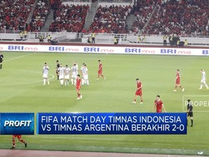FIFA Match Day Indonesia Vs Timnas Argentina Berakhir 2-0