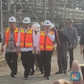 Jokowi Mendarat di Pabrik Tembaga Terbesar di Dunia di Jatim