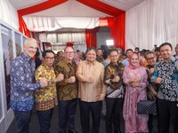 Airlangga Resmikan Proyek RS Internasional di Sawangan
