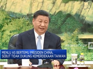 Video: Menlu AS Bertemu Presiden China, Bahas Soal Taiwan