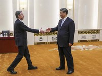 Potret Langka, Saat Anak Buah Biden Menghadap Xi Jinping