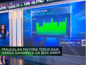 Penjualan Mayora Terus Naik, Harga Sahamnya Nanjak Terus