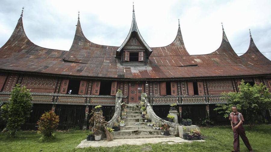 Rumah Gadang merupakan rumah tradisional Minangkabau. (Dok. Detikcom/Rifkianto Nugroho)
