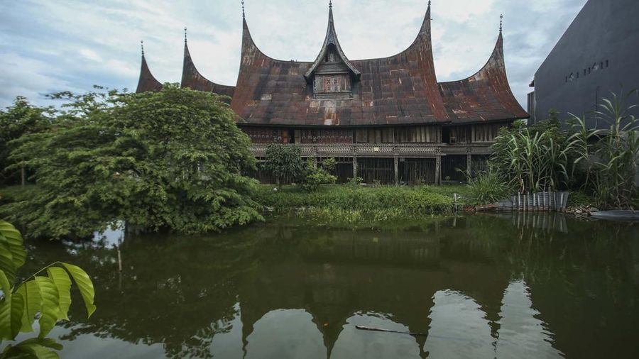 Rumah Gadang merupakan rumah tradisional Minangkabau. (Dok. Detikcom/Rifkianto Nugroho)