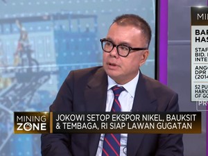 Jokowi Setop Ekspor Nikel & Bauksit, RI Siap Lawan Gugatan