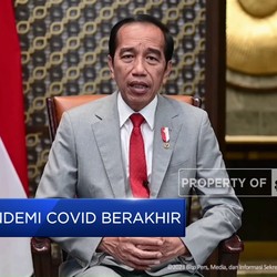 Pandemi Covid Berakhir, Jokowi Minta Warga Tetap Hidup Bersih