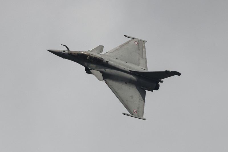 Pameran dirgantara Paris Air Show di Le Bourget, utara Paris, Prancis, Selasa (20/6/2023). Pameran dirgantara Paris Air Show di Le Bourget, utara Paris, Prancis, Selasa (20/6/2023). (AP Photo/Lewis Joly)
