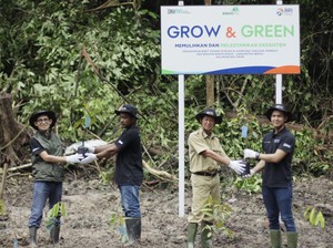 Program Penghijauan BRI Serap Tenaga Kerja Lokal di Danau Toba