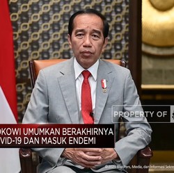 Video: Sah! Presiden Jokowi Cabut Status Pandemi Covid-19 RI