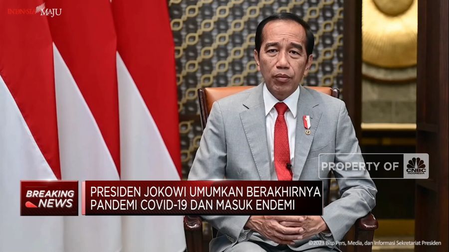 Sah! Presiden Jokowi Cabut Status Pandemi Covid-19 RI (CNBC Indonesia TV)