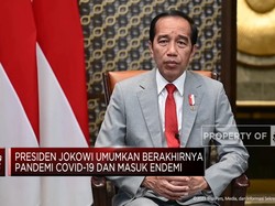 Video: Sah! Presiden Jokowi Cabut Status Pandemi Covid-19 RI