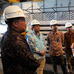 KRAS Suplai Baja untuk Pembangunan Istana Kepresidenan di IKN
