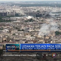 Video: Ledakan Gedung di Paris, 7 Orang Kritis & 9 Luka-luka