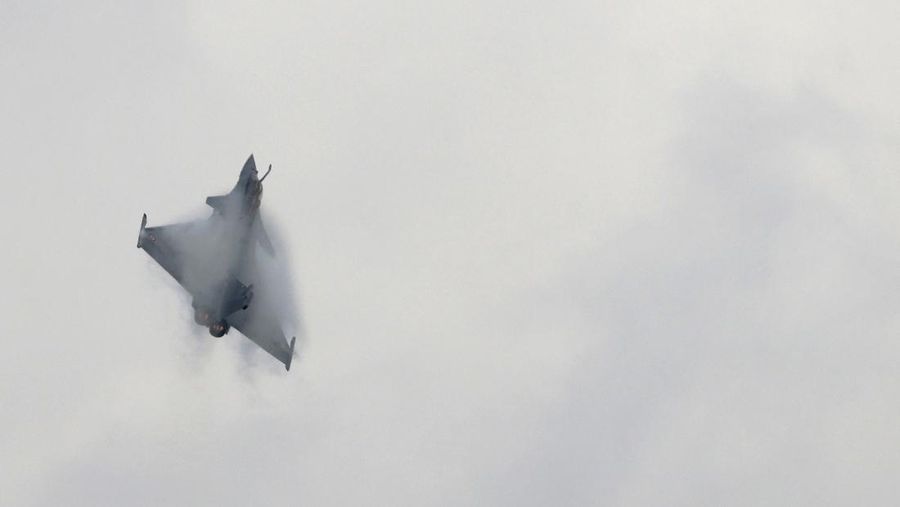 Peswat tempur Dassault Rafale. (AP Photo)