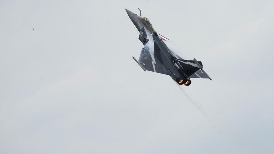 Peswat tempur Dassault Rafale. (AP Photo)