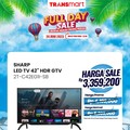 Transmart Full Day Besok: TV Rp 6 Jutaan, Diskon Rp 3 Jutaan