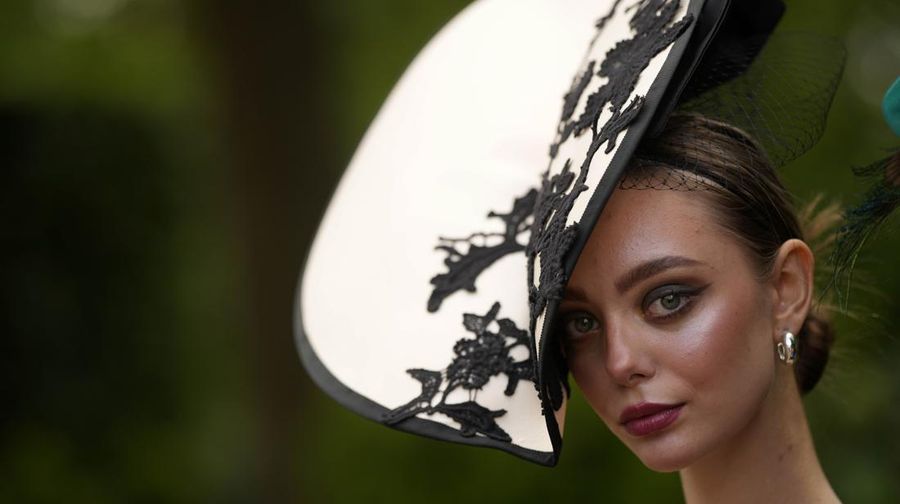Britain's King Charles III , Camilla, the Queen Consort and Sophie, Duchess of Edinburgh, right, watch a race at day two of the Royal Ascot horse racing meeting, at Ascot Racecourse in Ascot, England, Wednesday, June 21, 2023.(AP Photo/Alastair Grant)