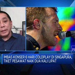 Efek Konser Coldplay, Perjalanan Wisata ke Singapura Melesat