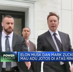 Video: Elon Musk & Mark Zuckerberg Mau Adu Jotos di Atas Ring