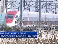 Harga Tiket Kereta Cepat Jkt-Bdg Wajib Di Bawah Rp 250 Ribu