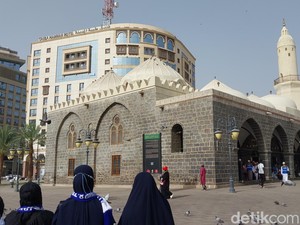 Arsitektur Masjid al-Ghamamah, Tempat Rasulullah SAW Pimpin Salat Ied