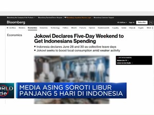 Video: Media Asing Soroti Libur Panjang 5 Hari di Indonesia