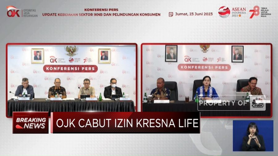 OJK Cabut Izin Usaha Kresna Life