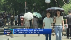 Pertama Kali, Suhu di Beijing Tembus 40 Derajat Celsius