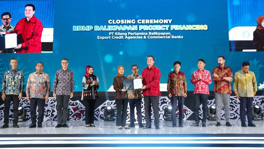PT Pertamina (Persero) dapatkan US$ 3,1 miliar untuk pendanaan proyek RDMP Kilang Balikpapan. Doc Pertamina