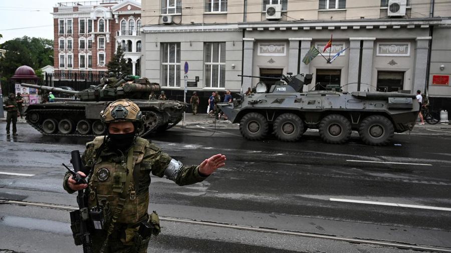 Kepala kelompok tentara bayaran Wagner Rusia Yevgeny Prigozhin akan melangsungkan pemberontakan bersenjata untuk menggulingkan menteri pertahanan Rusia. (REUTERS/STRINGER)