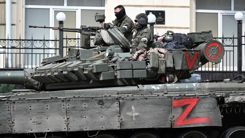 Kepala kelompok tentara bayaran Wagner Rusia Yevgeny Prigozhin akan melangsungkan pemberontakan bersenjata untuk menggulingkan menteri pertahanan Rusia. (REUTERS/STRINGER)
