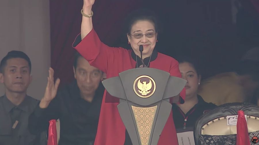 Megawati Soekarnoputri (Tangkapan layar Youtube)