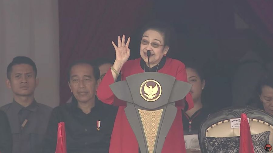 Megawati Soekarnoputri (Tangkapan layar Youtube)