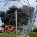 Detik-detik Tangki BBM Rusia Terbakar Usai Wagner Mundur