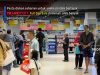 Video: Transmart Full Day Sale, Semakin Malam Semakin Ramai
