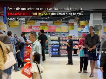 Video: Transmart Full Day Sale, Semakin Malam Semakin Ramai