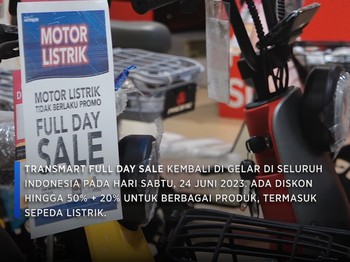 Video: Ratusan e-Bike Ludes di Transmart Full Day Sale