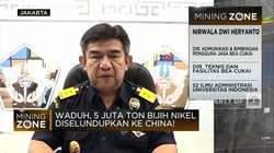 5 Juta Ton Bijih Nikel Diselundupkan, Bea Cukai Buka Suara