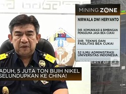 5 Juta Ton Bijih Nikel Diselundupkan, Bea Cukai Buka Suara