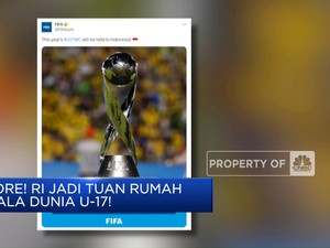 Video: Hore! RI Jadi Tuan Rumah Piala Dunia U-17!
