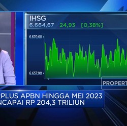 IHSG Cerah Hingga Surplus APBN RI Capai Rp204,3 Triliun