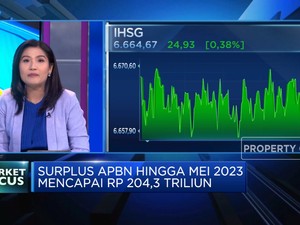 IHSG Cerah Hingga Surplus APBN RI Capai Rp204,3 Triliun